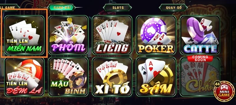 Game bài tiến lên miền Nam Hit club