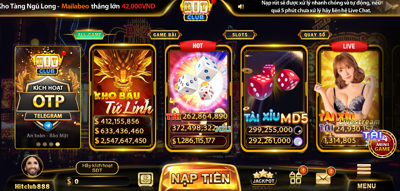 Những thứ cần chuẩn bị khi nạp tiền Hit Club